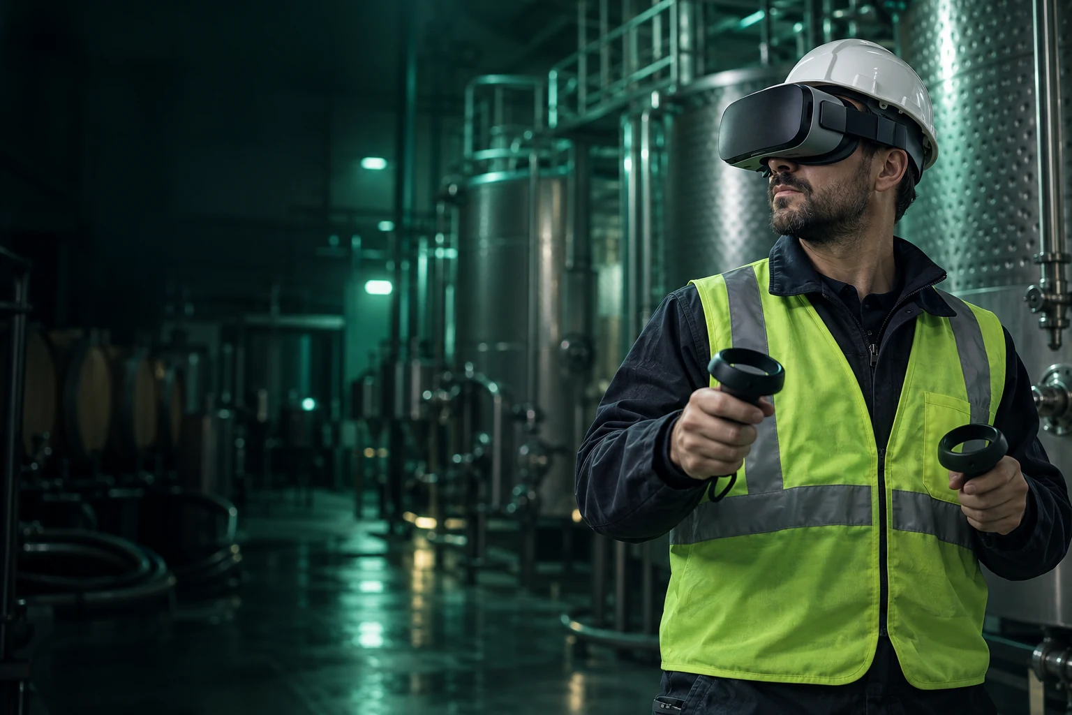 Tecnología de realidad virtual aplicada a un entorno de capacitación industrial
